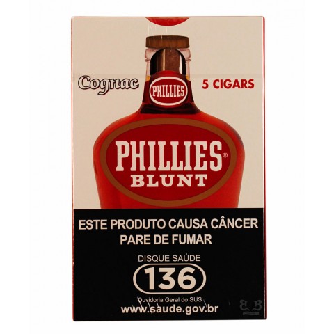 Charuto Phillies Blunt Cognac - caixa C/05